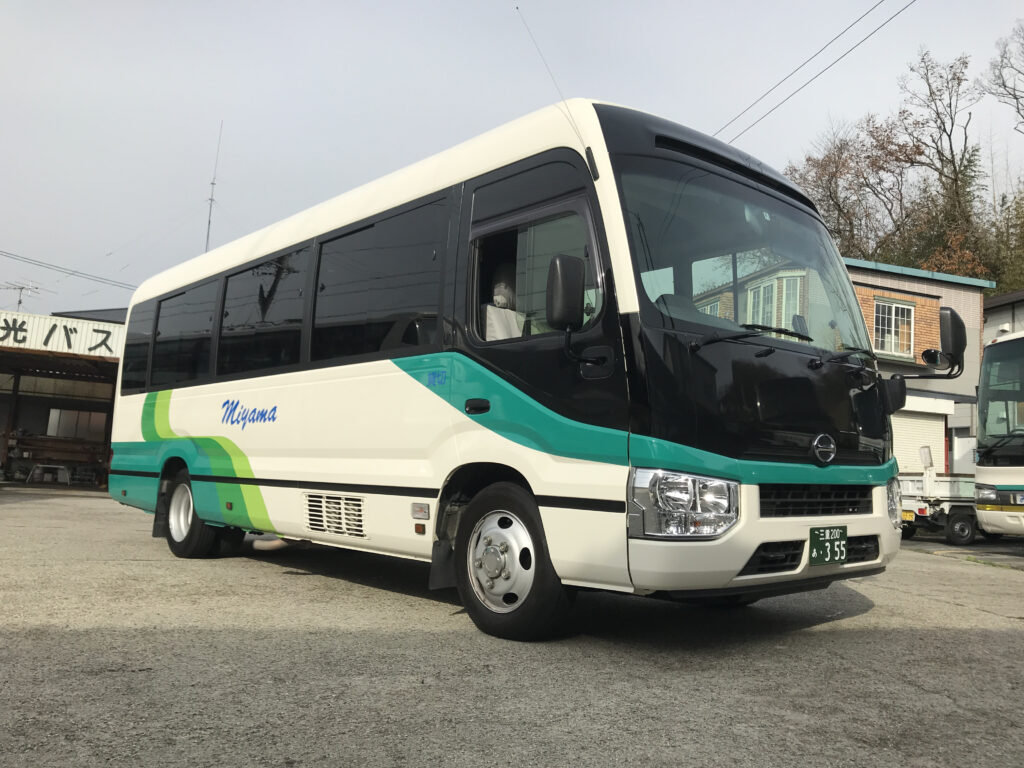 伊賀市内観光貸切バス